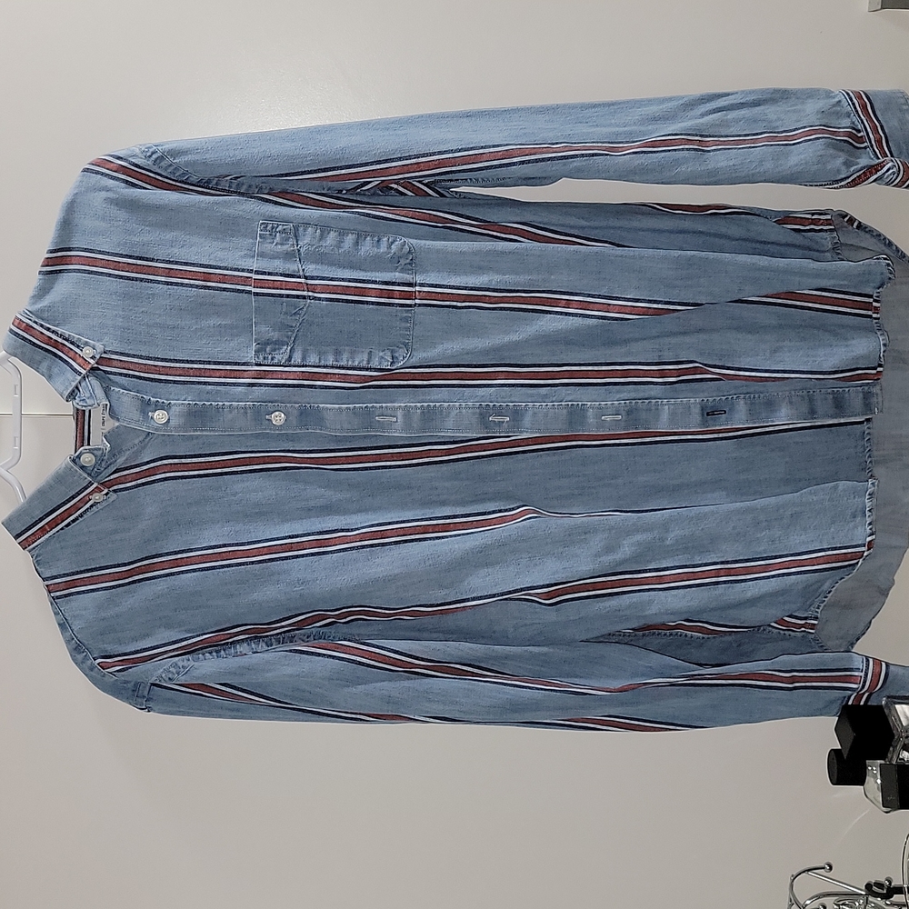 Old Navy long sleeve slim fit large polo